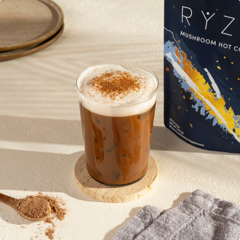 RYZE Nighttime Mushroom Cocoa Starter Bag M8