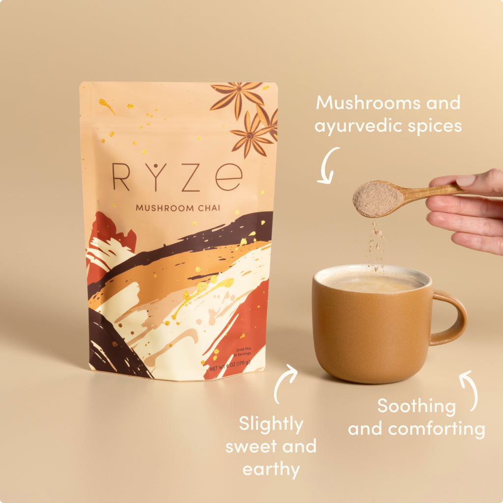 RYZE Mushroom Chai Starter Bag B0