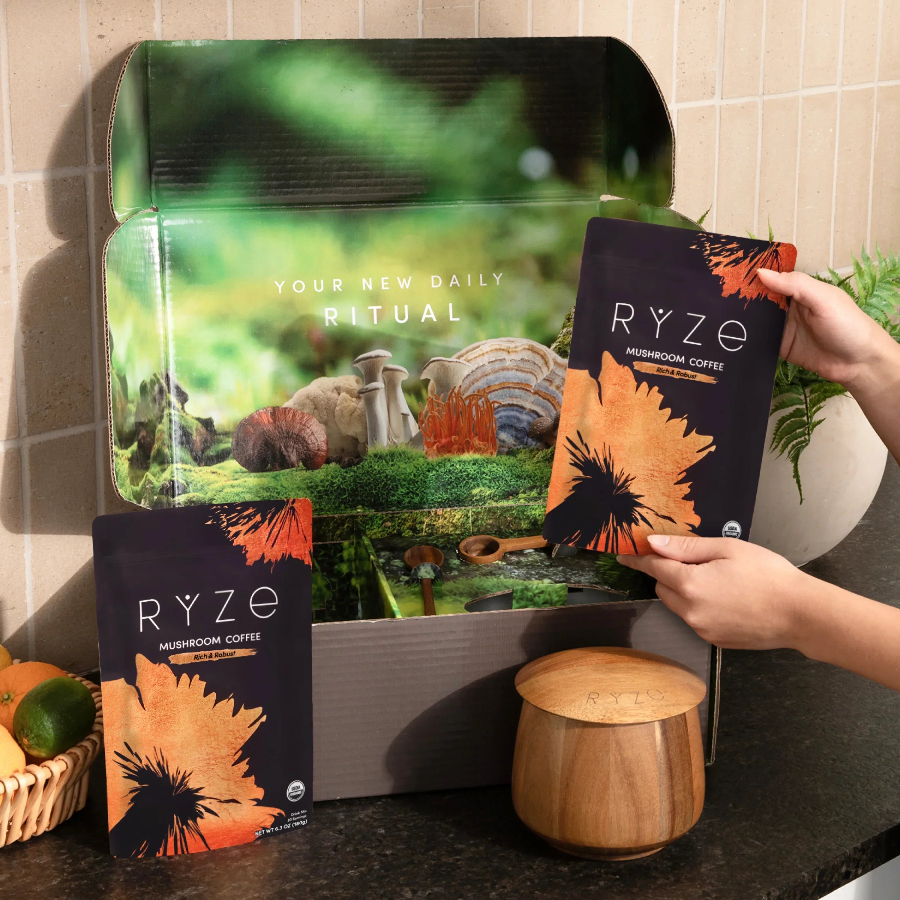 RYZE Ritual Set Dark Roast (90 Day Plan) S5
