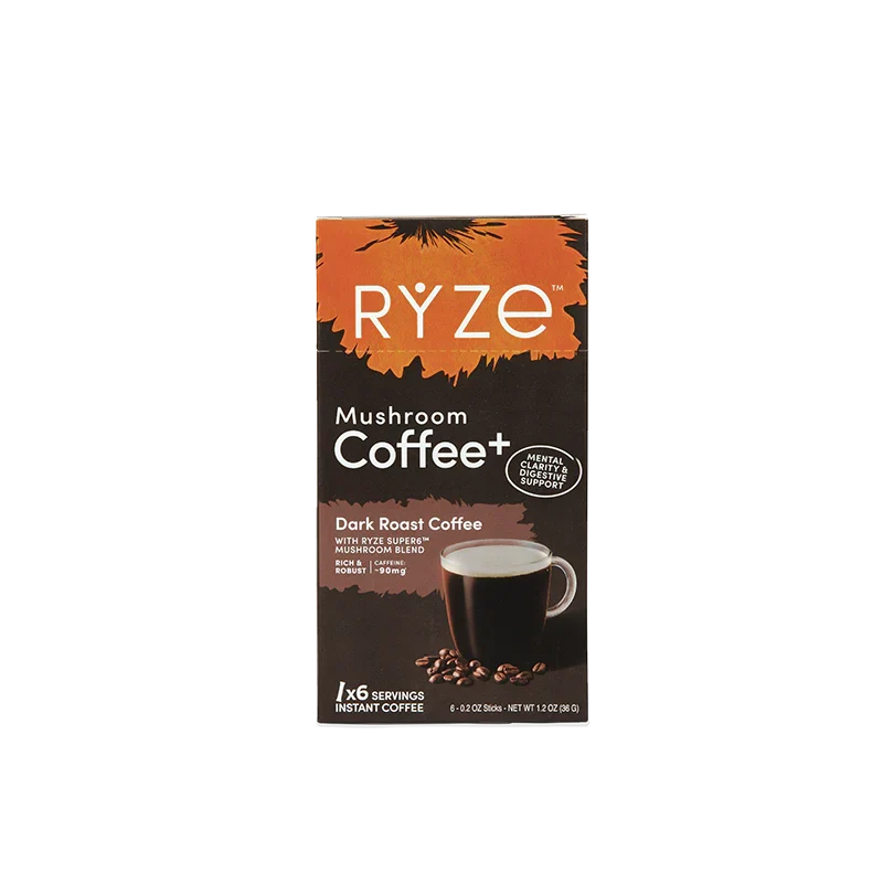 Dark Roast Mushroom Coffee Carton H8