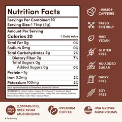 Mushroom Coffee Dark Roast Starter Kit 60 Serving X5