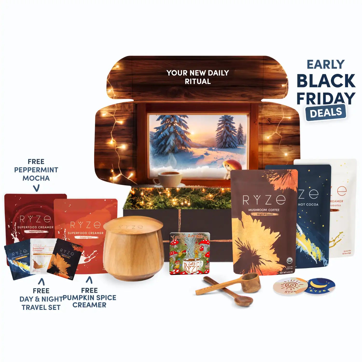RYZE Ritual Set: Cocoa + Coffee P7