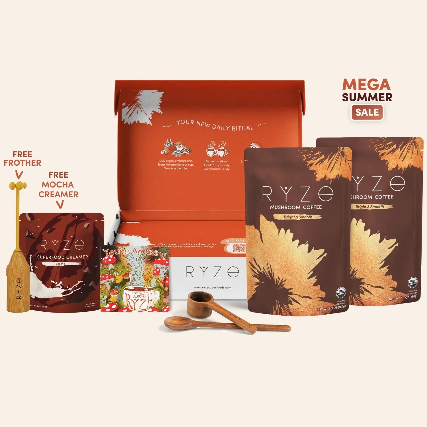 Starter Kit with Free Mocha Creamer Y7