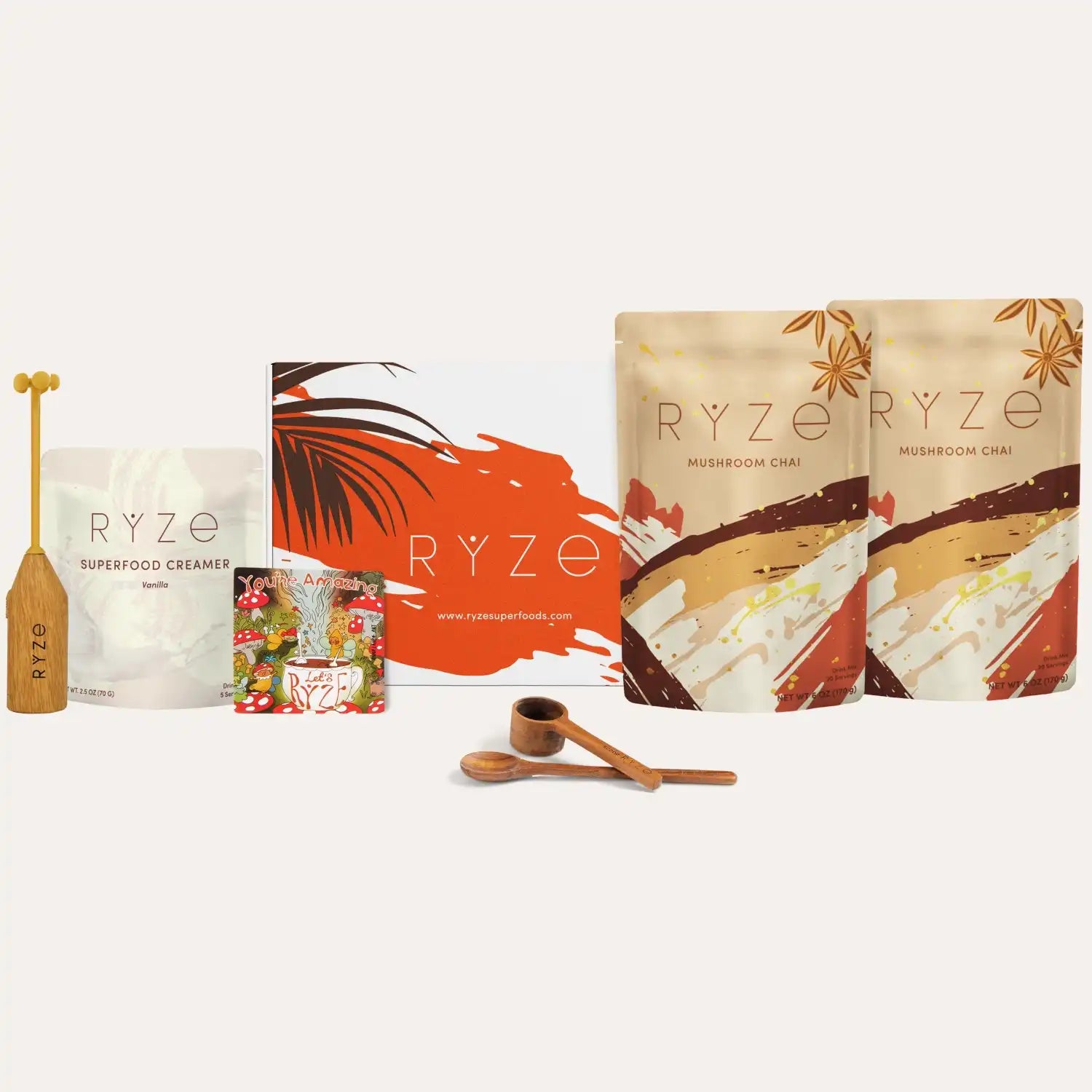 Mushroom Chai Starter Kit (40 Servings) Q7