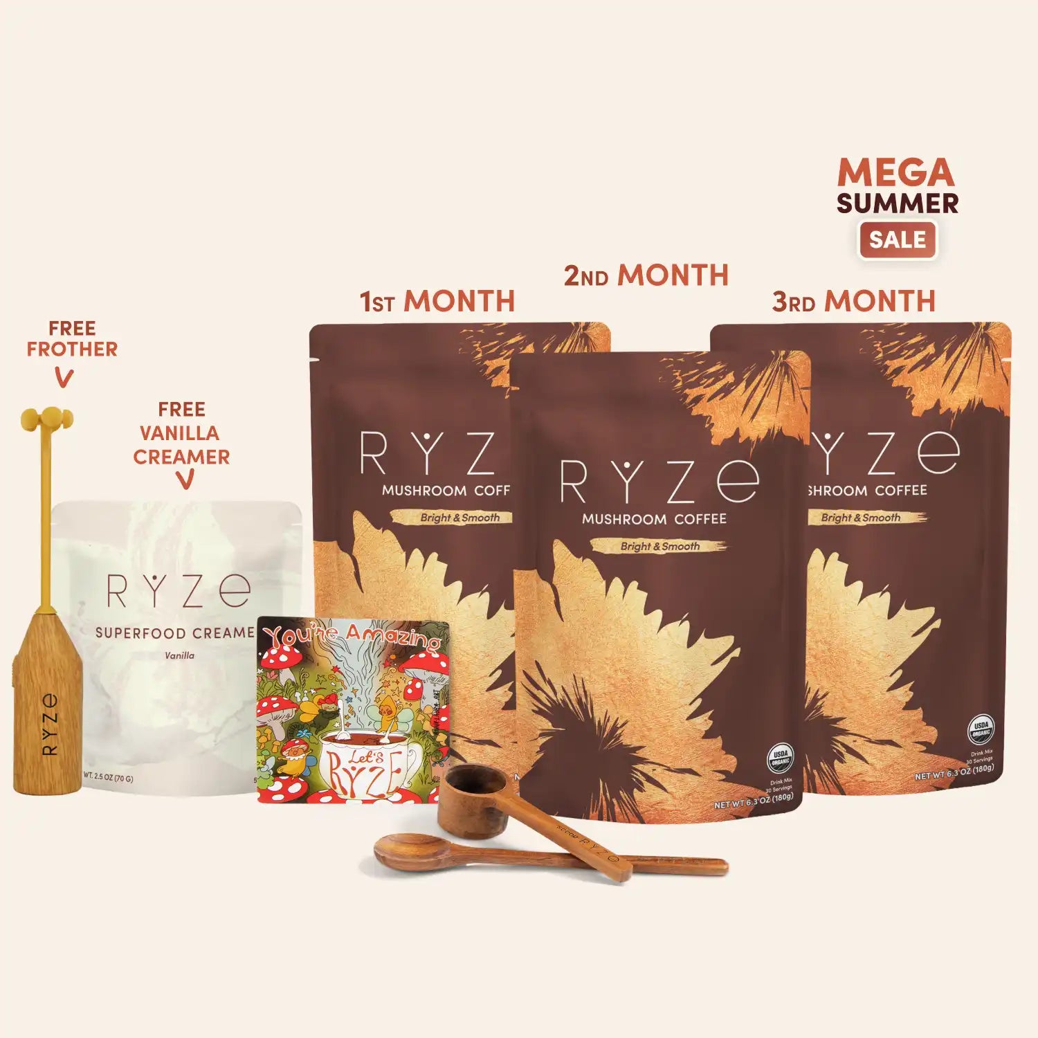 Mushroom Coffee (90 Serving) U0