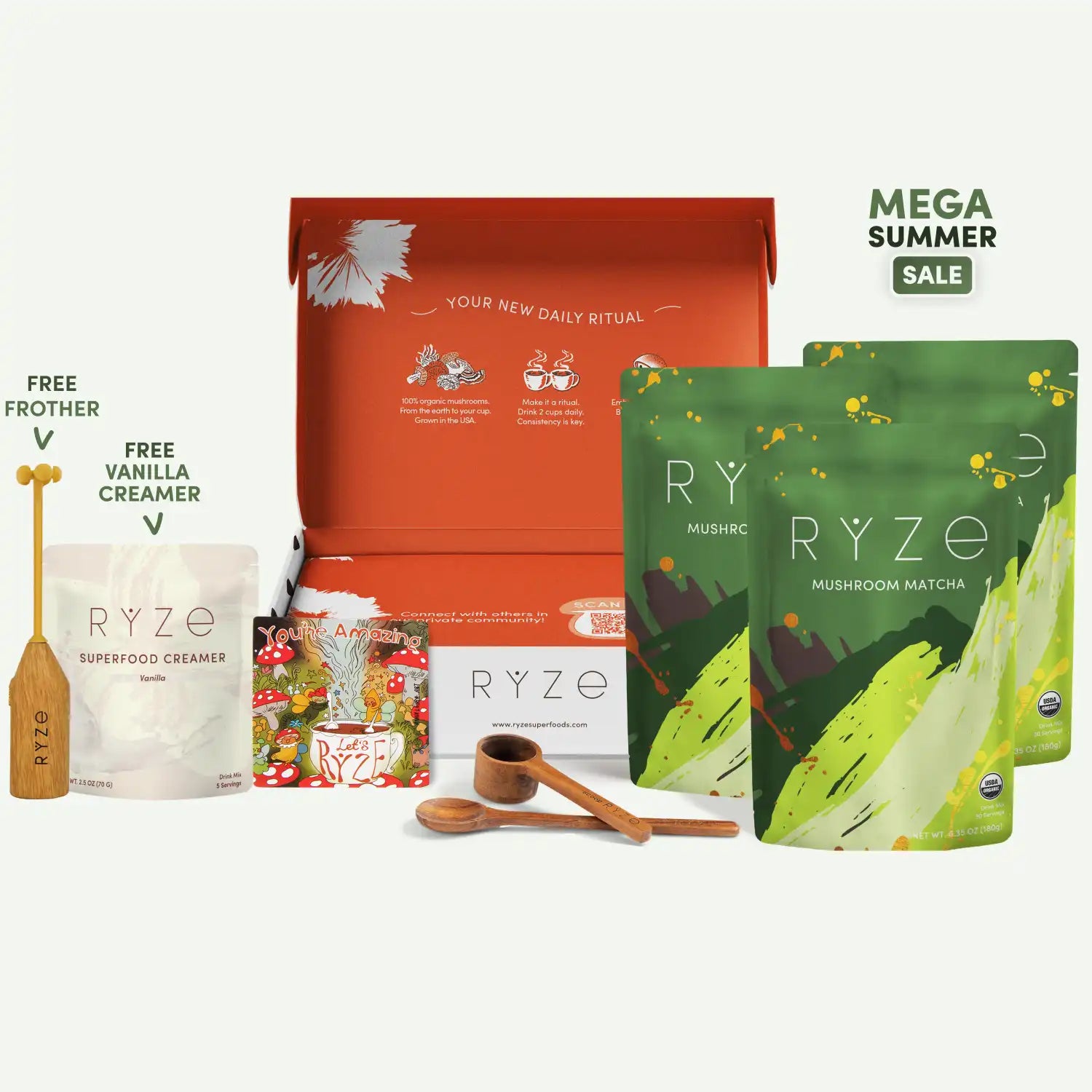 Mushroom Matcha (90 Servings) L3
