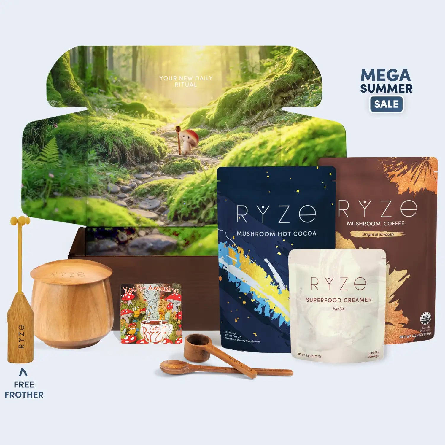 RYZE Ritual Set (Cocoa + Coffee) R2