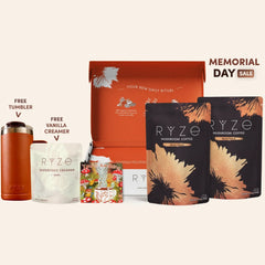 Mushroom Coffee Dark Roast Starter Kit 60 Serving X5