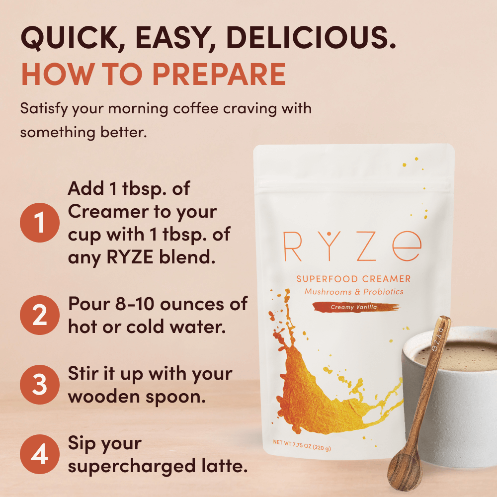 Vanilla + Caramel Superfood Creamer X4