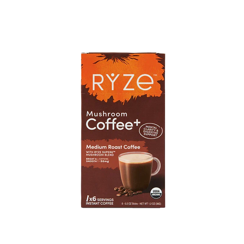 Medium Roast Mushroom Coffee Carton W8