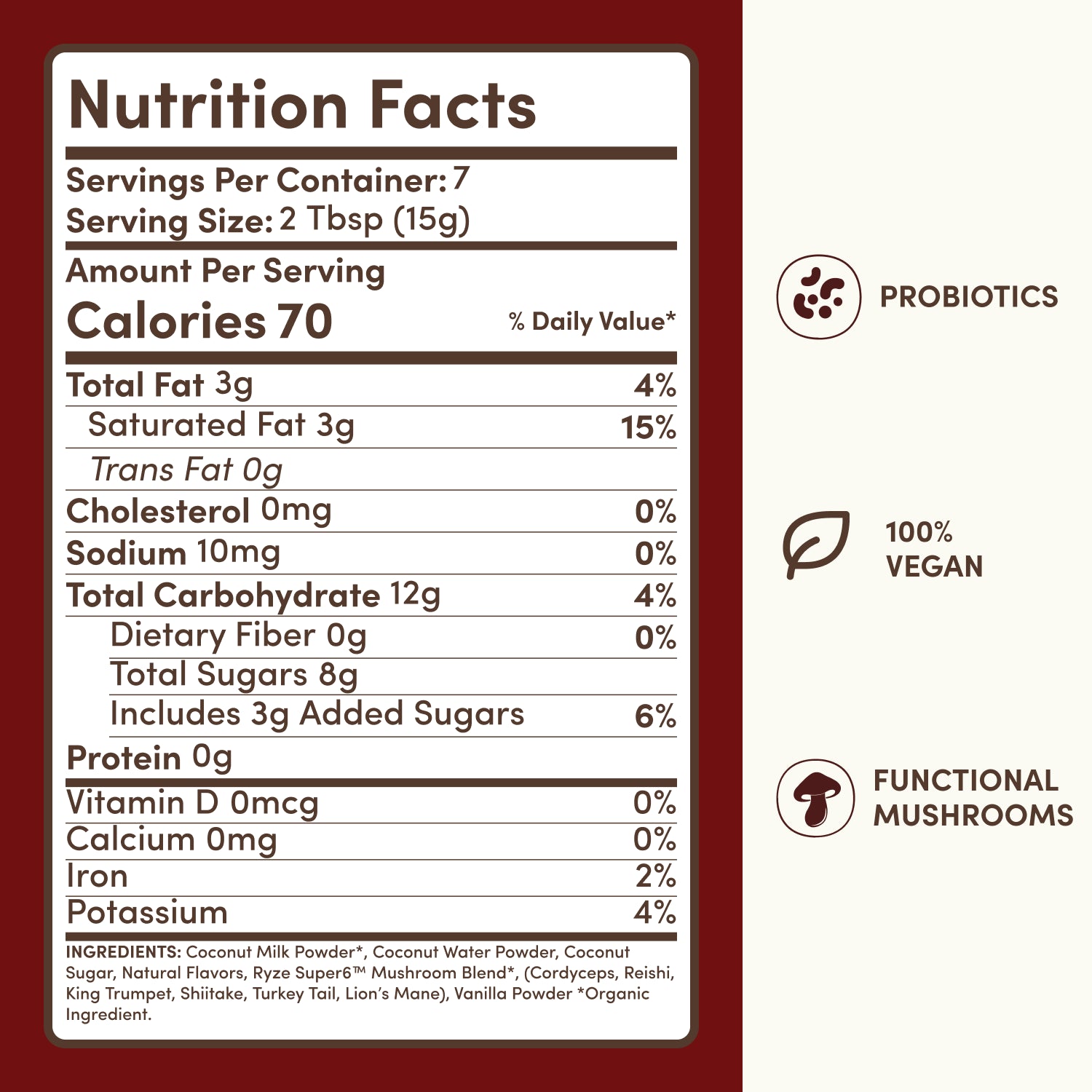Vanilla + Mocha Superfood Creamer L2