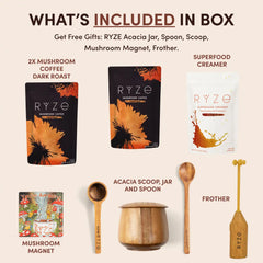 Mushroom Coffee Ritual Set E9