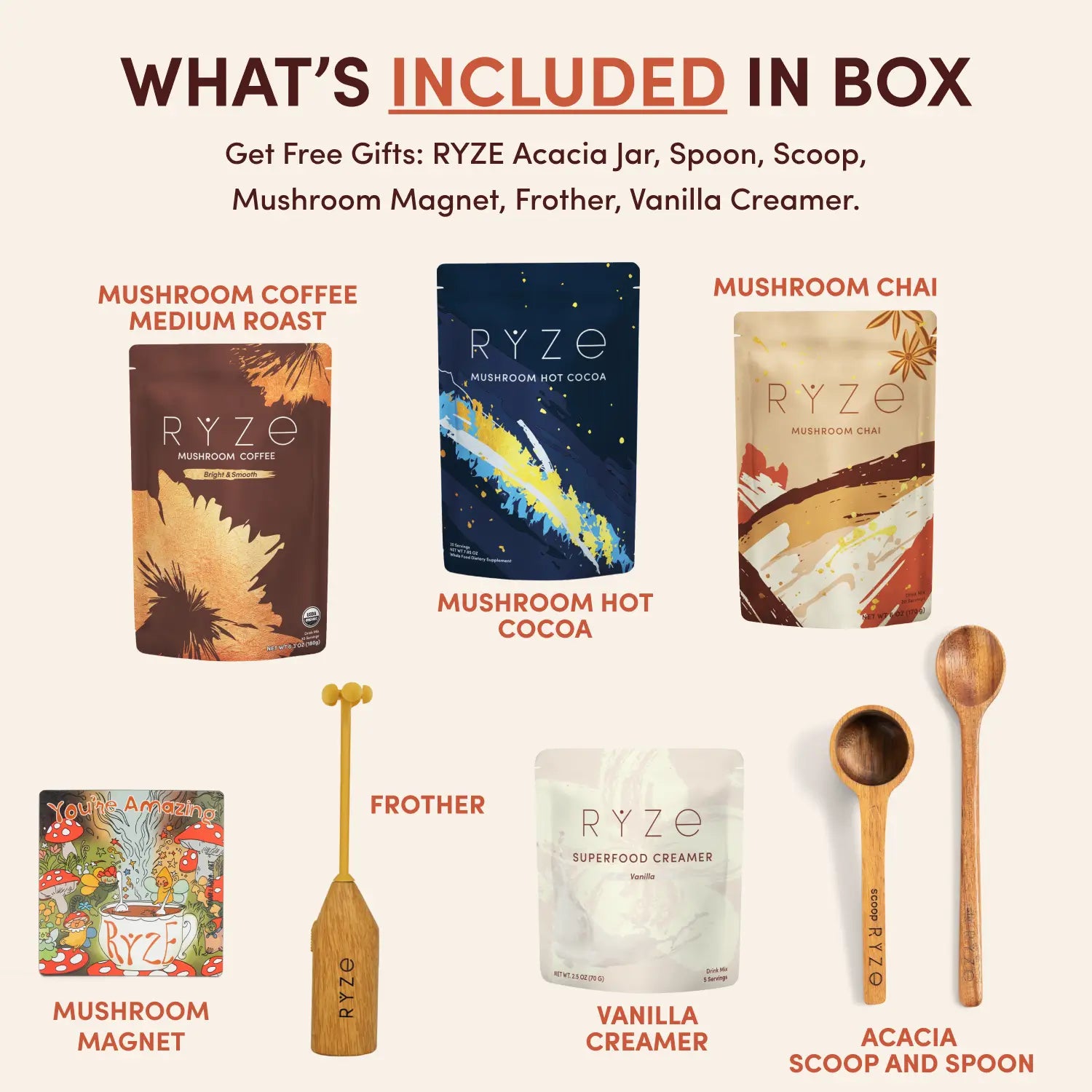 Ultimate Elevate + Unwind Bundle (Chai + Coffee + Cocoa) C8