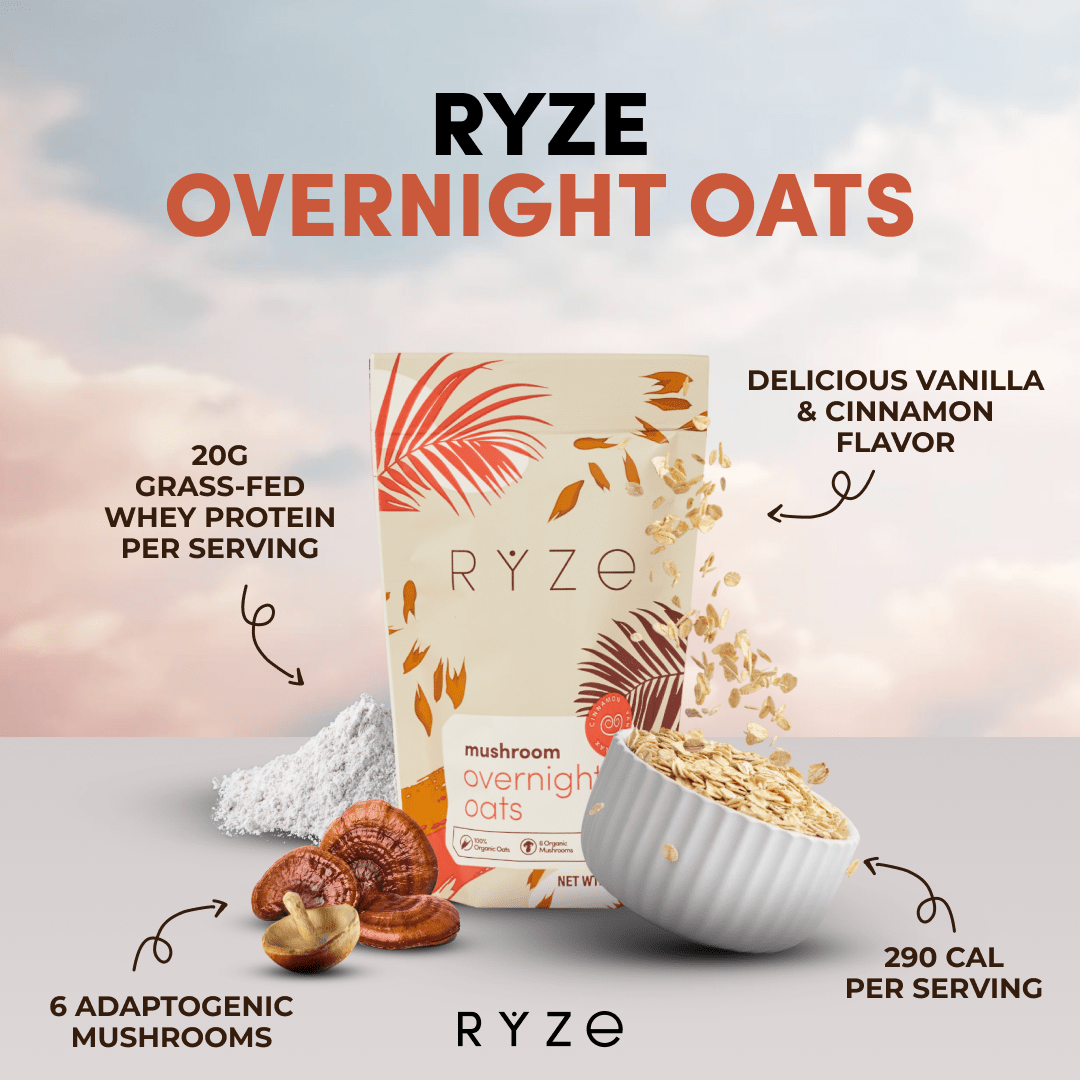 Mushroom Overnight Oats Pack (14 Servings) Q6